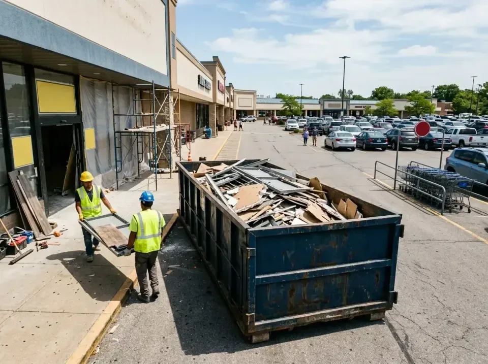 retail-store-renovation-debris-003 — frequently asked questions, Roll-off Dumpster Rentals in North Little Rock, AR